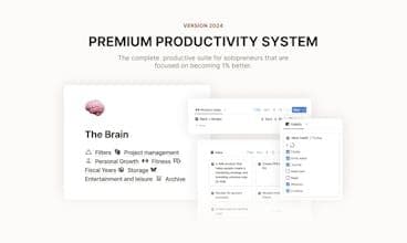 Premium Productivity System