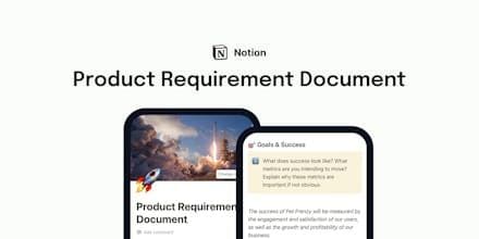 Product Requirement Document Template