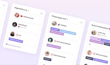 Promoty – influencer CRM