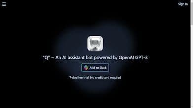 Q, chatGPT for Slack (GPT-4)