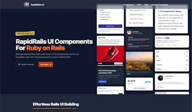 RapidRails UI Kit for Rails