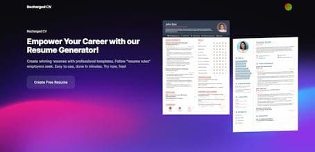 Recharged CV
