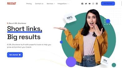 Recut URL Shortener