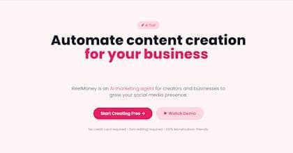 ReelMoney - AI Avatar & Faceless videos