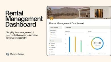 Rental Management Dashboard