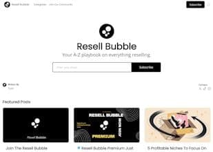 Resell Bubble