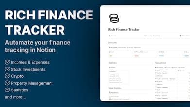 Rich Finance Tracker