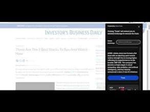 SaberTrade Browser Extension