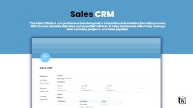 Sales CRM