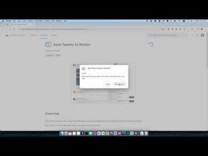 Save Tweets to Notion