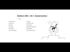 Seller OS + automation Notion Template