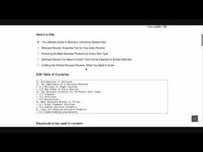 SEO Writer