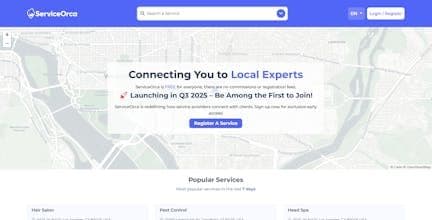 Pre-Launch of ServiceOrca