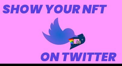 Show my NFT on Twitter