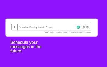 Slack Message Scheduler