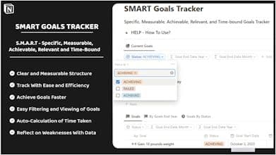 SMART Goals Tracker