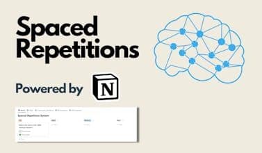 Spaced Repetition Flashcards for Notion