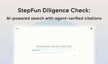 Stepfun Diligence Check