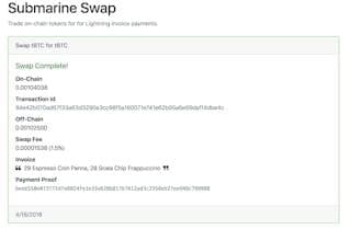 Submarine Swaps