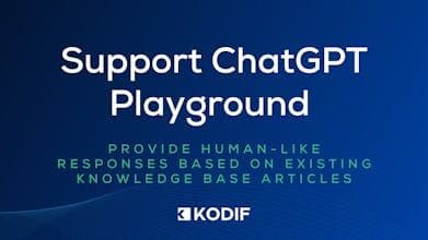 Support ChatGPT Playground