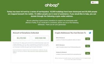 Support Earthquake Victims with Crypto