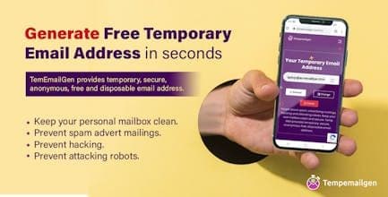 Temp Email Gen - Disposable Email