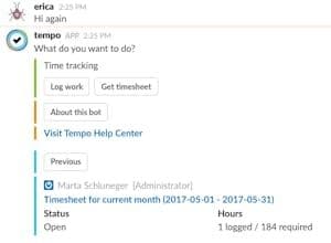 Tempo for Slack