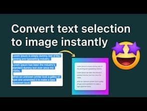 Text to image