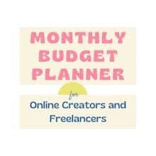 The Ultimate Monthly Budget Planner