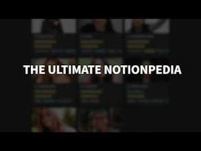 The Ultimate Notionpedia