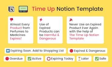 Time Up Notion Template