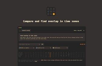 Time zone overlap