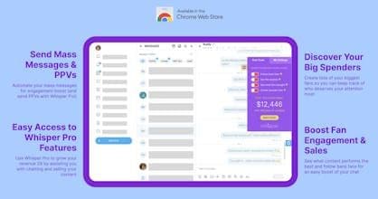 Whisper - Free Chrome Extension