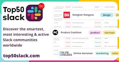 Top 50 Slack