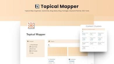 Topical Mapper: Organize Topical Maps