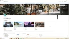 Trip Planner Notion Template
