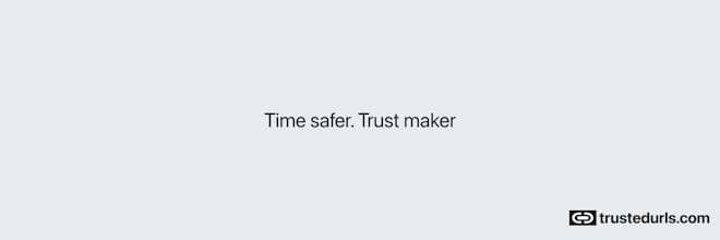 Trusted URLs