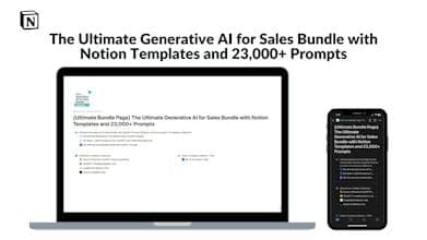 Ultimate Generative AI for Sales Bundle