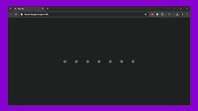 Ultra Minimal New Tab