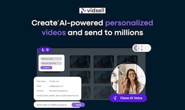 Vidsell - AI Personalized Video