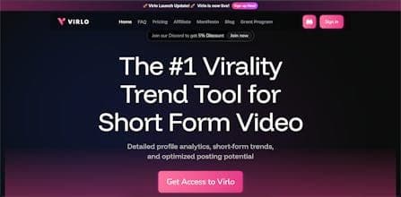 Virlo - Your Trend Spotting Companion