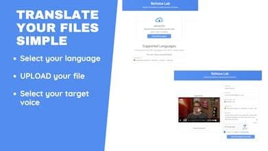 Voice Dubbing Video and Audio