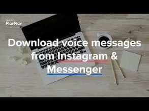 Voice message downloader