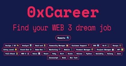 WEB3 Job Board