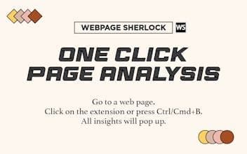 Webpage Sherlock