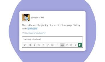 WhoQui for Slack
