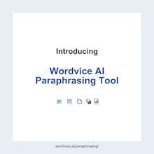Wordvice AI Writing Assistant