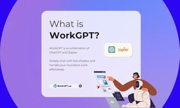 WorkGPT: Combination of ChatGPT & Zapier