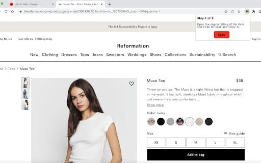 Depop Resale Assistant - Google Plugin