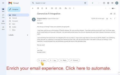 CakeAI - Google Plugin